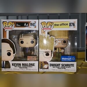 Funko The Office Kevin Malone & Dwight Schrute Figures